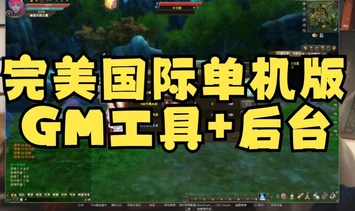 《完美国际》155单机版 一键端 大鹏第四版 仿官服纯净版 GM工具+教程-极客游戏